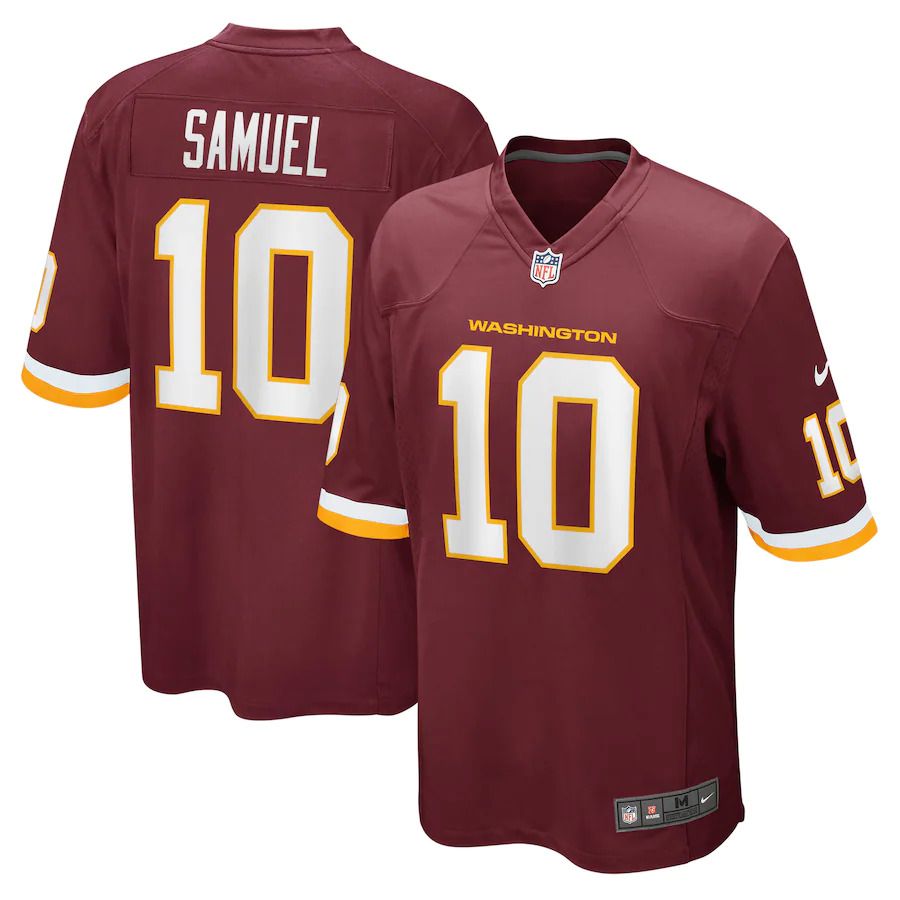 Men Washington Redskins 10 Curtis Samuel Nike Burgundy Game Player NFL Jersey